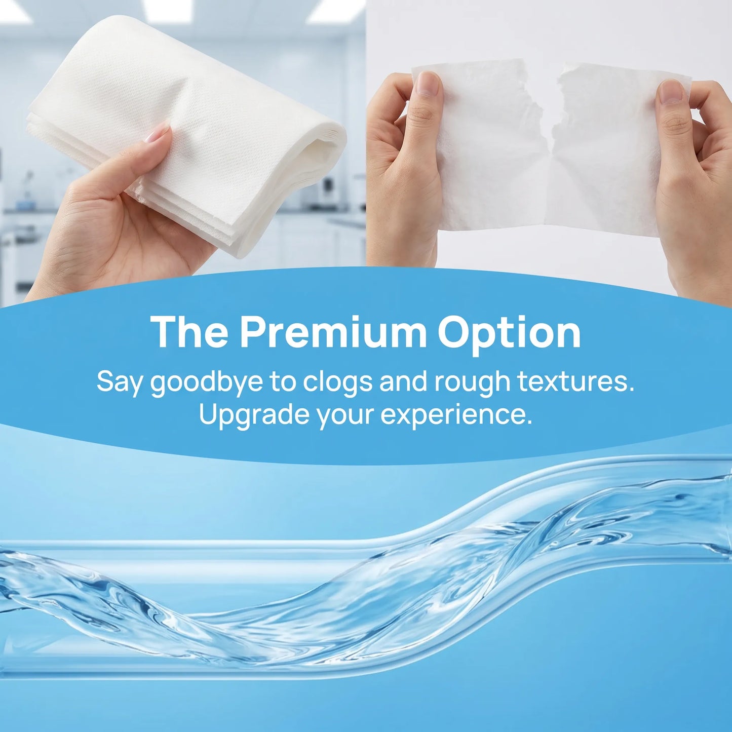 SKYTISUE Hanging Flushable Toilet Tissue – 4 Ply, Clog Resistant & Septic Safe