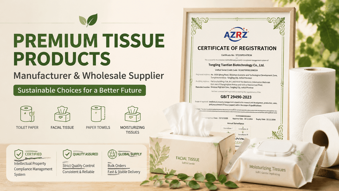 Tissue Paper Manufacturer & Wholesale Toilet Paper Supplier | Facial Tissue & Paper Towels Factory