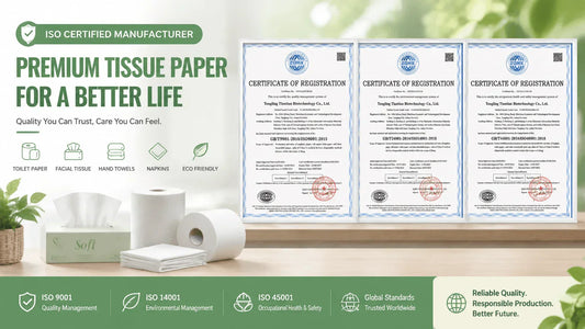 SKYTISUE ISO Certified Tissue Paper Manufacturer for Toilet Paper, Facial Tissue & Hand Towels