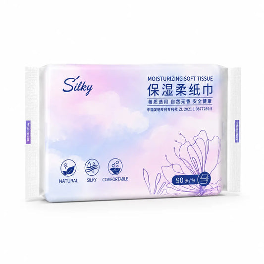 SKYTISUE – Lotion Tissue 3-Ply Moisturizing Facial Tissue