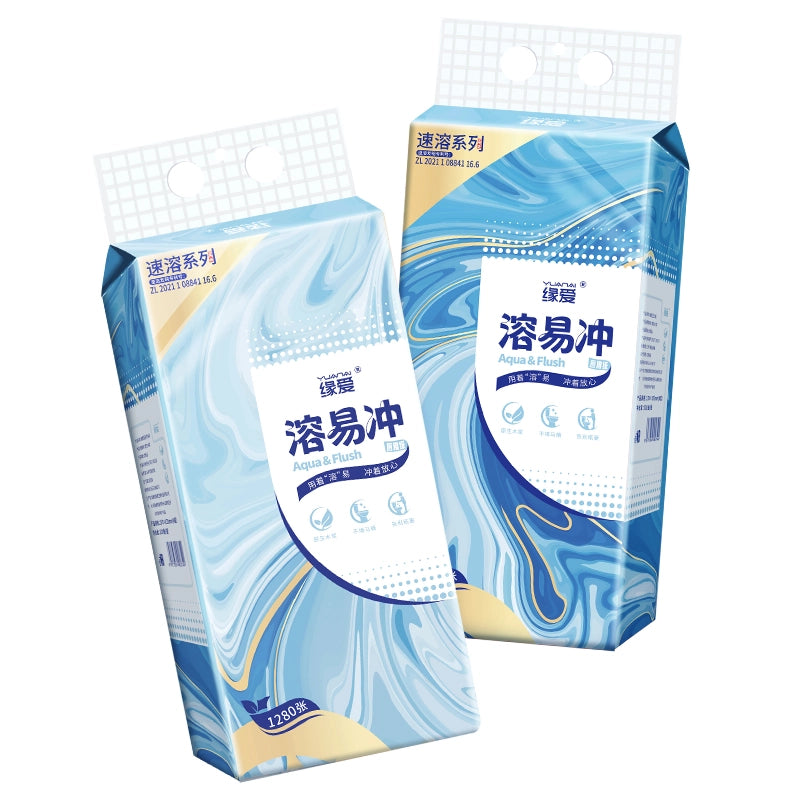SKYTISUE Hanging Flushable Toilet Tissue – 4 Ply, Clog Resistant & Septic Safe