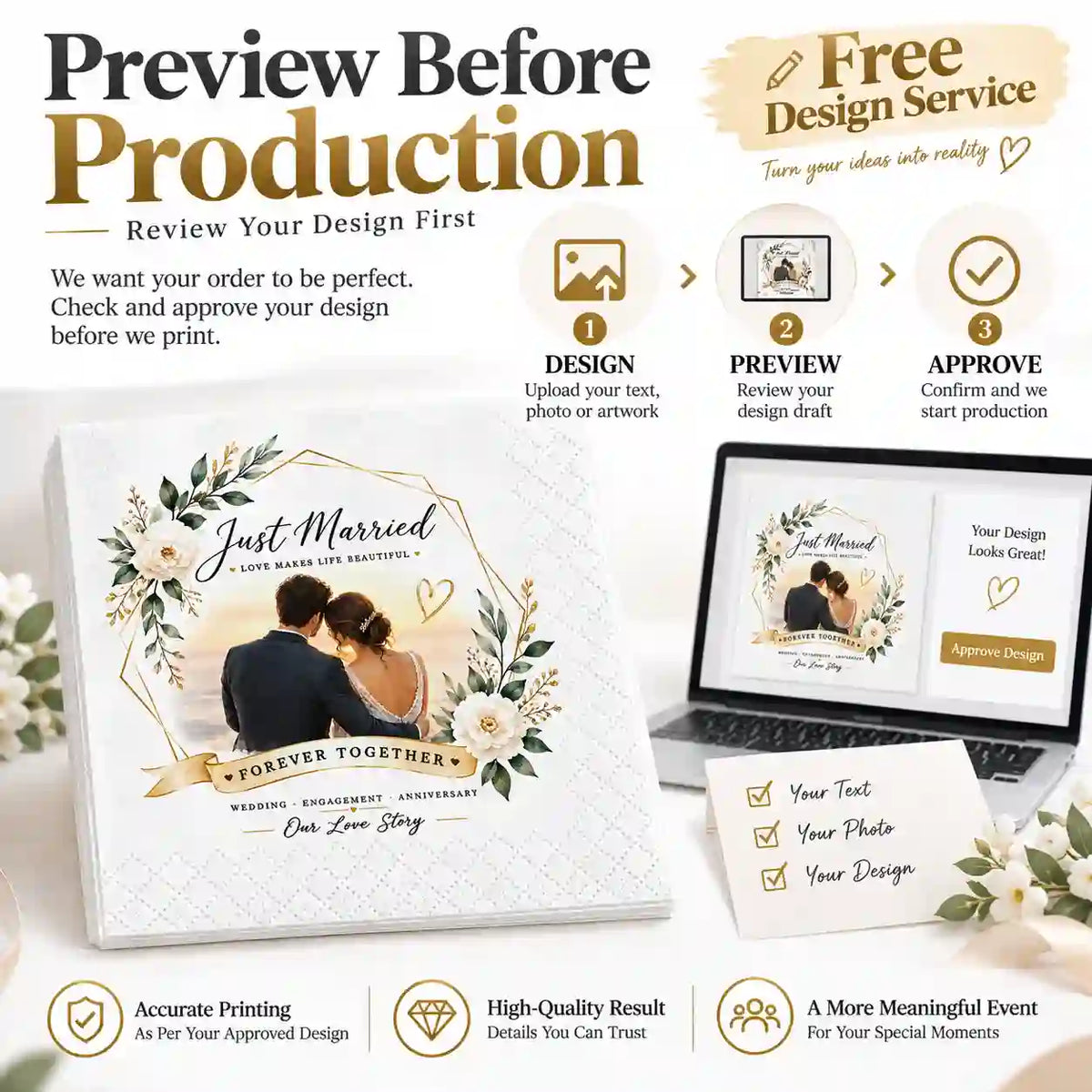 Personalized napkins