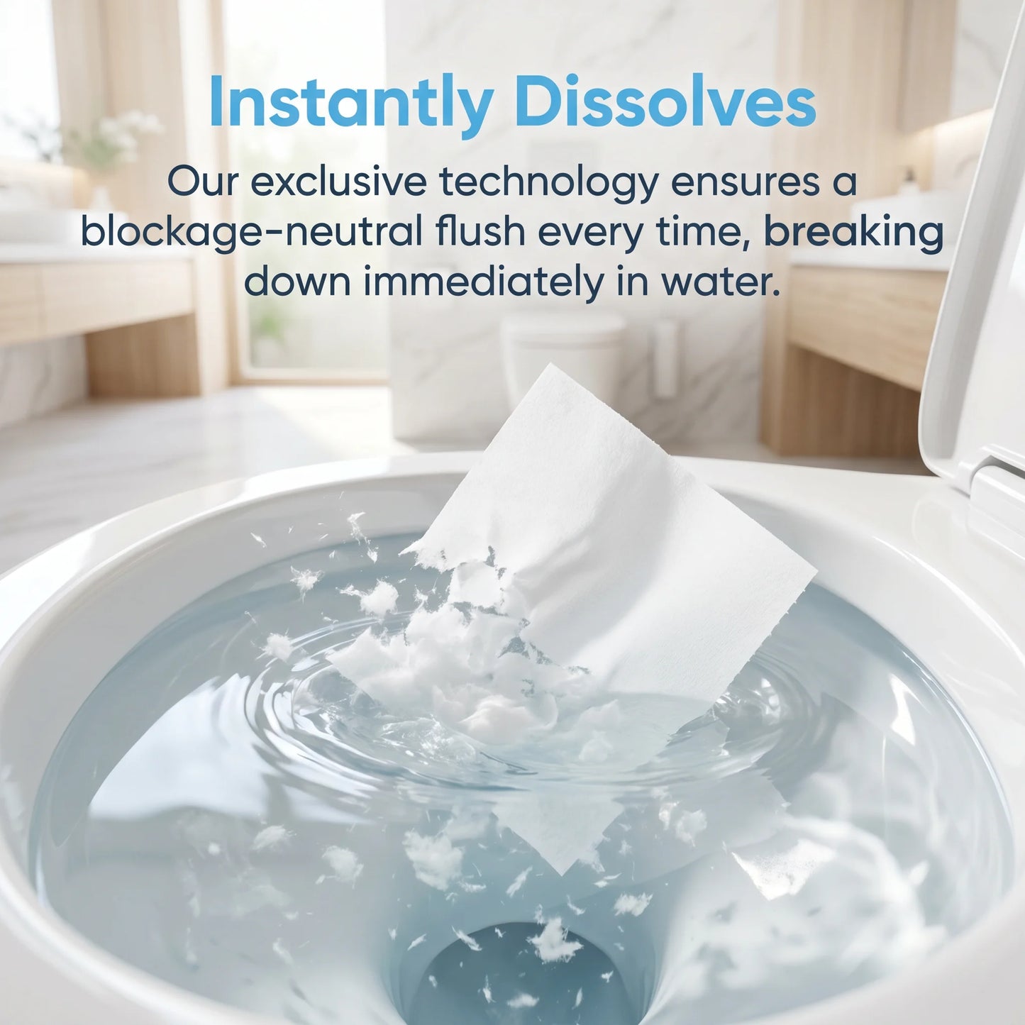 SKYTISUE Hanging Flushable Toilet Tissue – 4 Ply, Clog Resistant & Septic Safe